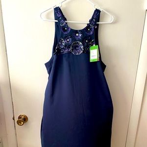 NWT Large Lilly Pulitzer Chelsea Shift in True Navy.